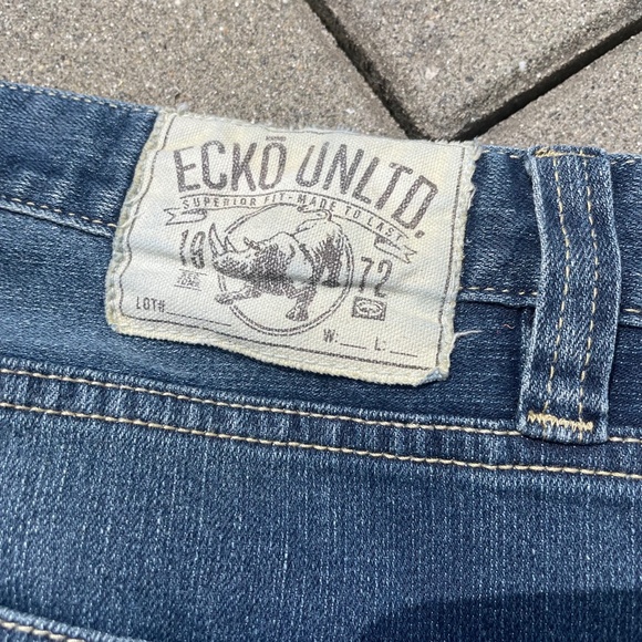 Ecko Unltd Denim Rhino Jeans - Straight Fit - size 32 - Picture 10 of 12